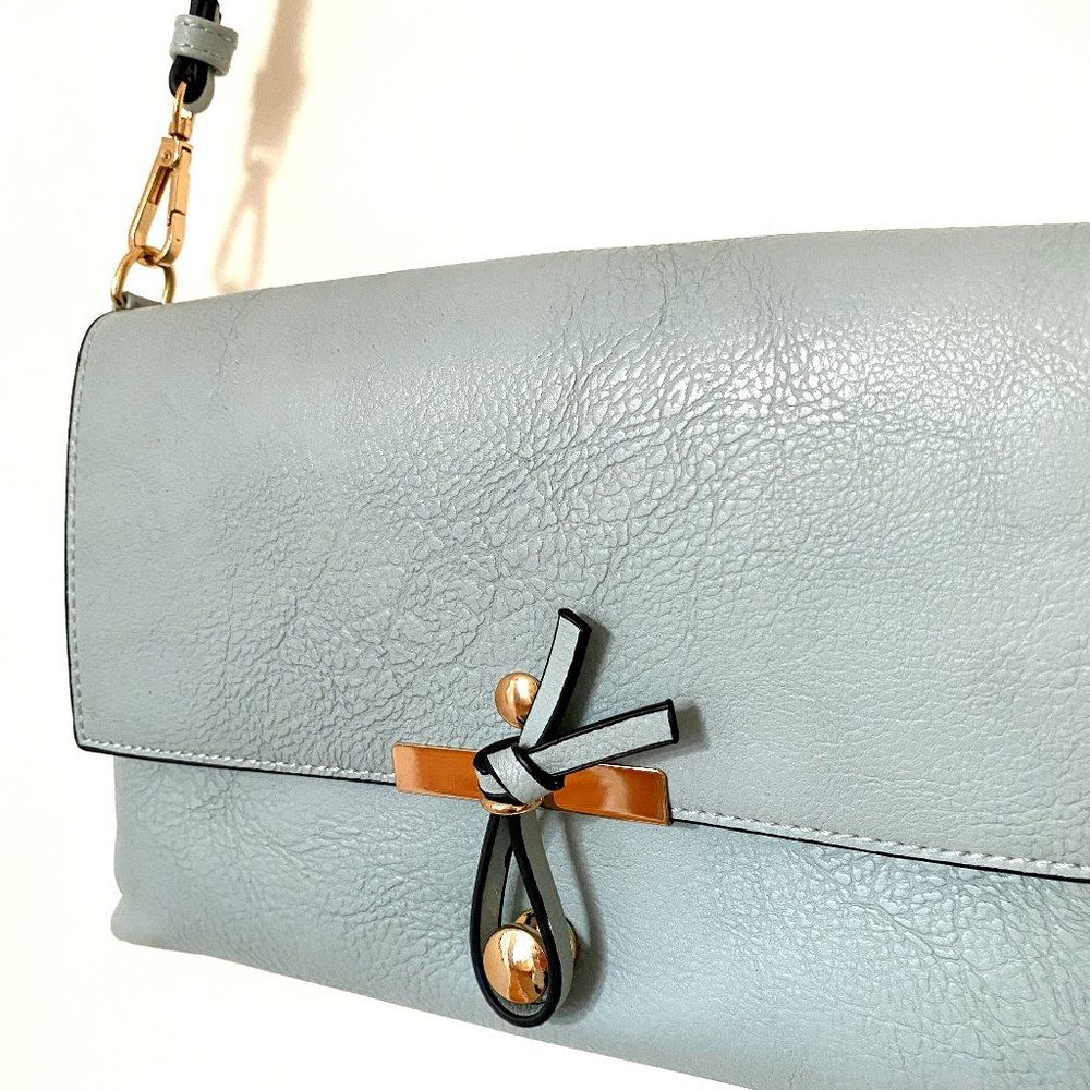 Powder Blue Crossbody Purse